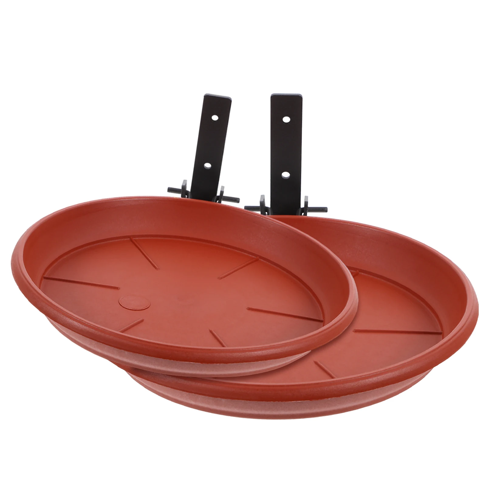 

Hanging Bird Feeder Detachable Parrot Birdbath Deck Railing Outdoor Feeders Cage Garden Supplies Wild Container Tool