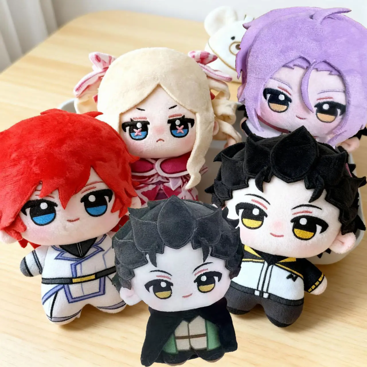 Новейший плюшевый брелок-кукла Re Zero: Рейнхард, Ююкулиус, Шаула, Нацуки, Субару, Беатриче, 10 см – коллекционные игрушки, рождественские подарки