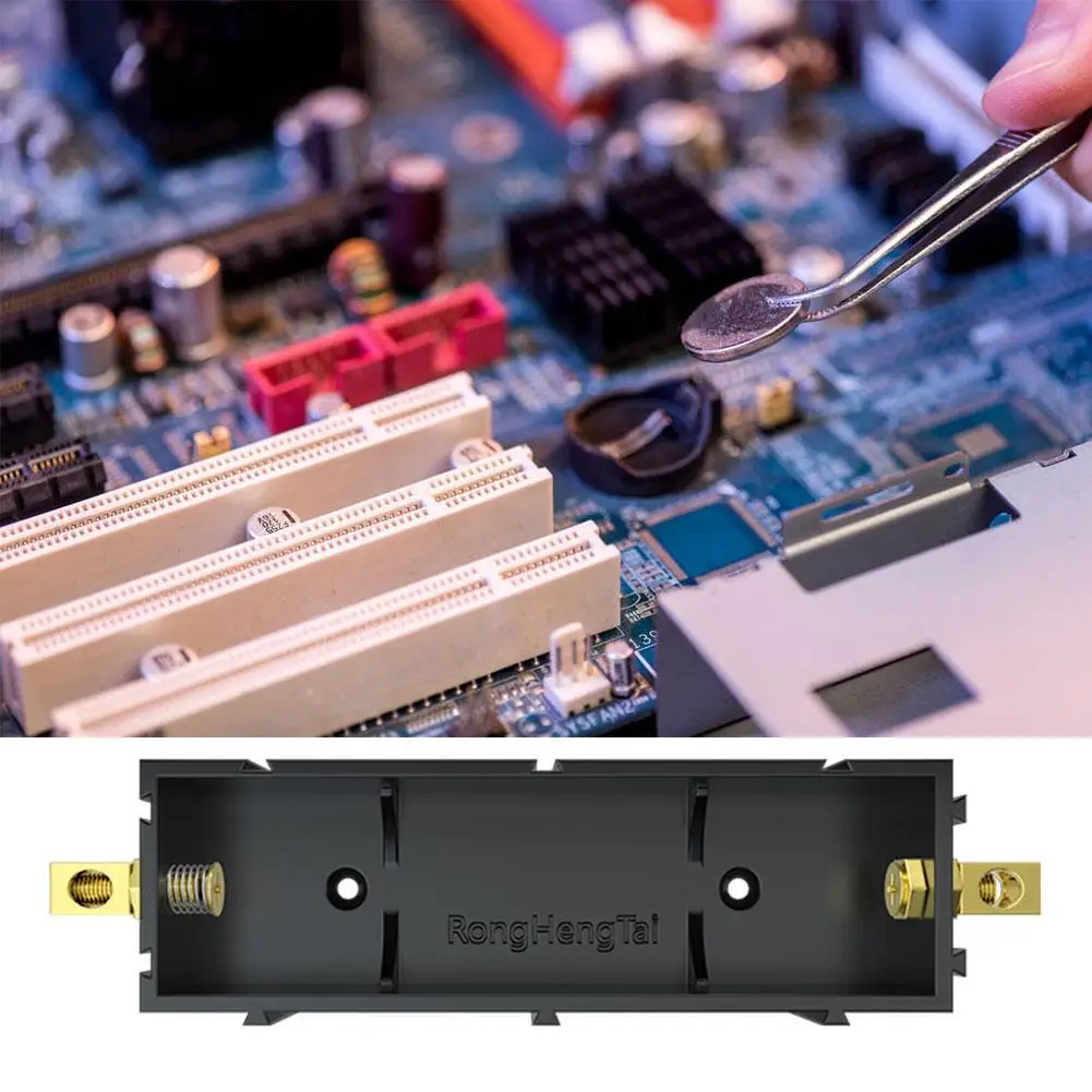 Splicable Battery Slot for 21700 Compatible 18650 Solder - Free Lithium Battery Box Holder Electronic High-current Pillar