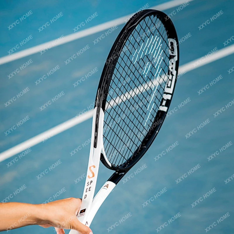 

New Tennis Rackets Professional Shot Men's and Women's Carbon Black Shot