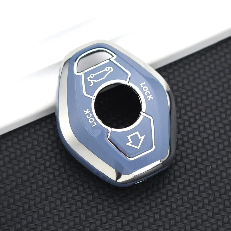 TPU Car Key Case Cover Protector Shell Fob Holder for BMW 3 5 7 Series E38 E39 E46 E83 M5 325i X3 X5 Z3 Z4 Accessories