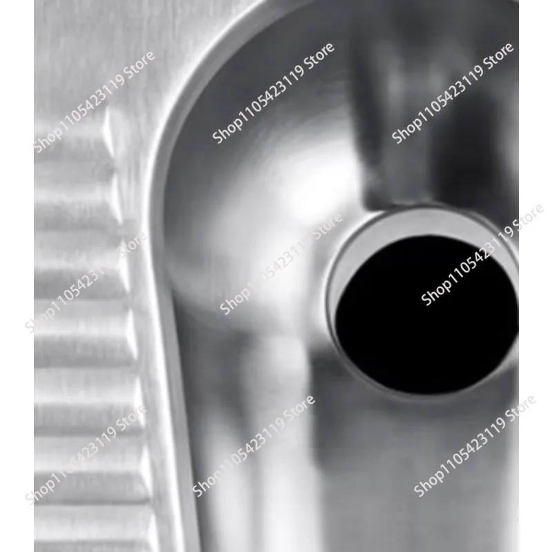 Western style squat toilet stainless steel flush squat toilet pan with cover