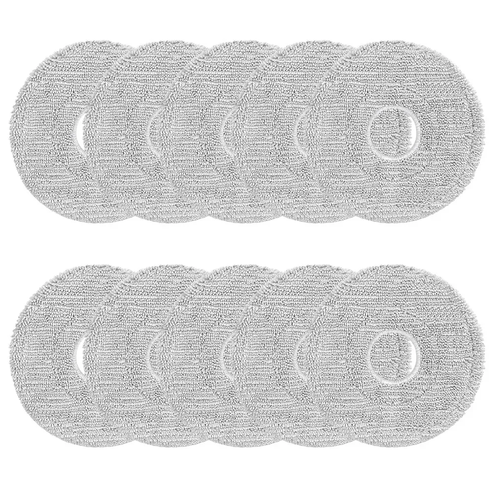 Microfiber Replacement Mop Cloth for Xiaomi Robot Vacuum S40 Pro OV71GL Washable Mop Pads for Robot Vacuum 4 or 10 Pieces Pack
