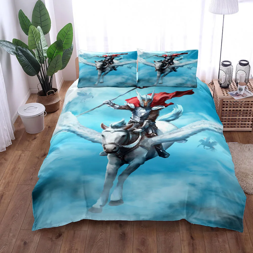 Valkyrie Role Duvet Cover Set King Queen Double Full Twin Single Size Bed Linen Set