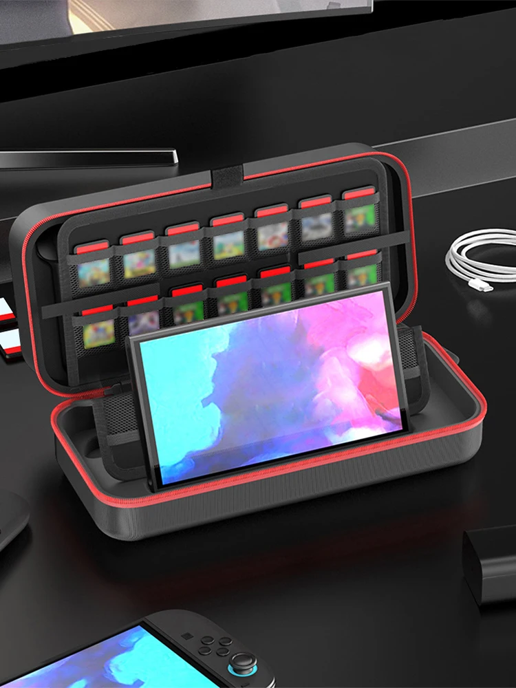 

Travel Storage Bag Anti-Scratch Travel Carrying Case Waterproof Protective Carrying Case for Switch 2 Accessories