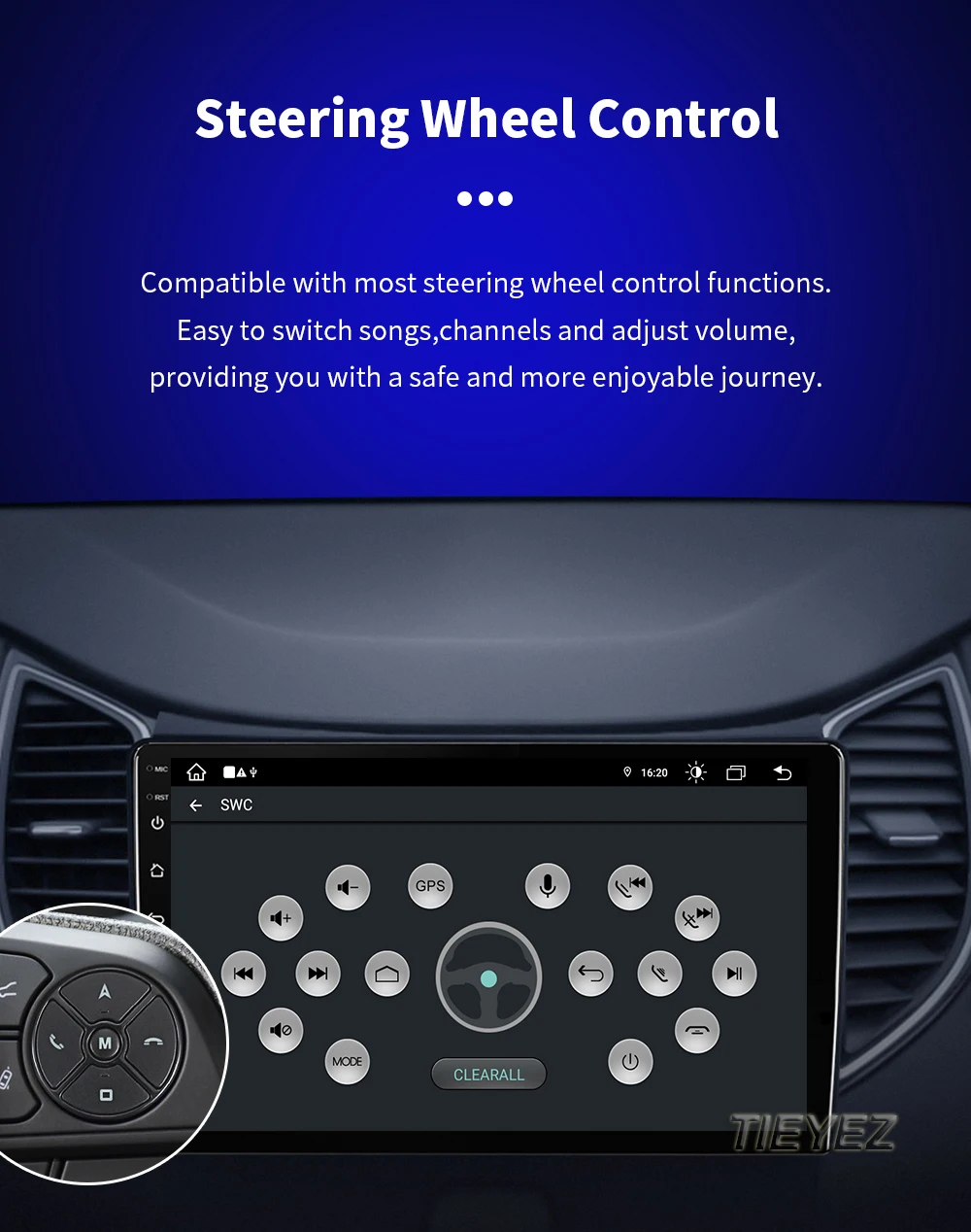 Auto-Radio Android 16 für Lexus IS250 IS300 IS200 IS220 IS350 2005 - 2012 Qualcomm 4G LTE Stereo-Headunit DSP QLED Multimedia BT – Detail 16