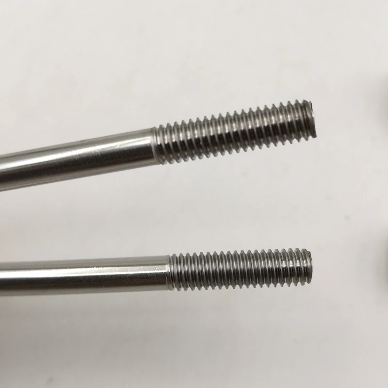 Motorcycle Spokes 10 Pieces A Lot 8G Diameter 4.0mm Straight Pull  304 Stainless Steel Material Spokes And Spoke Nipples
