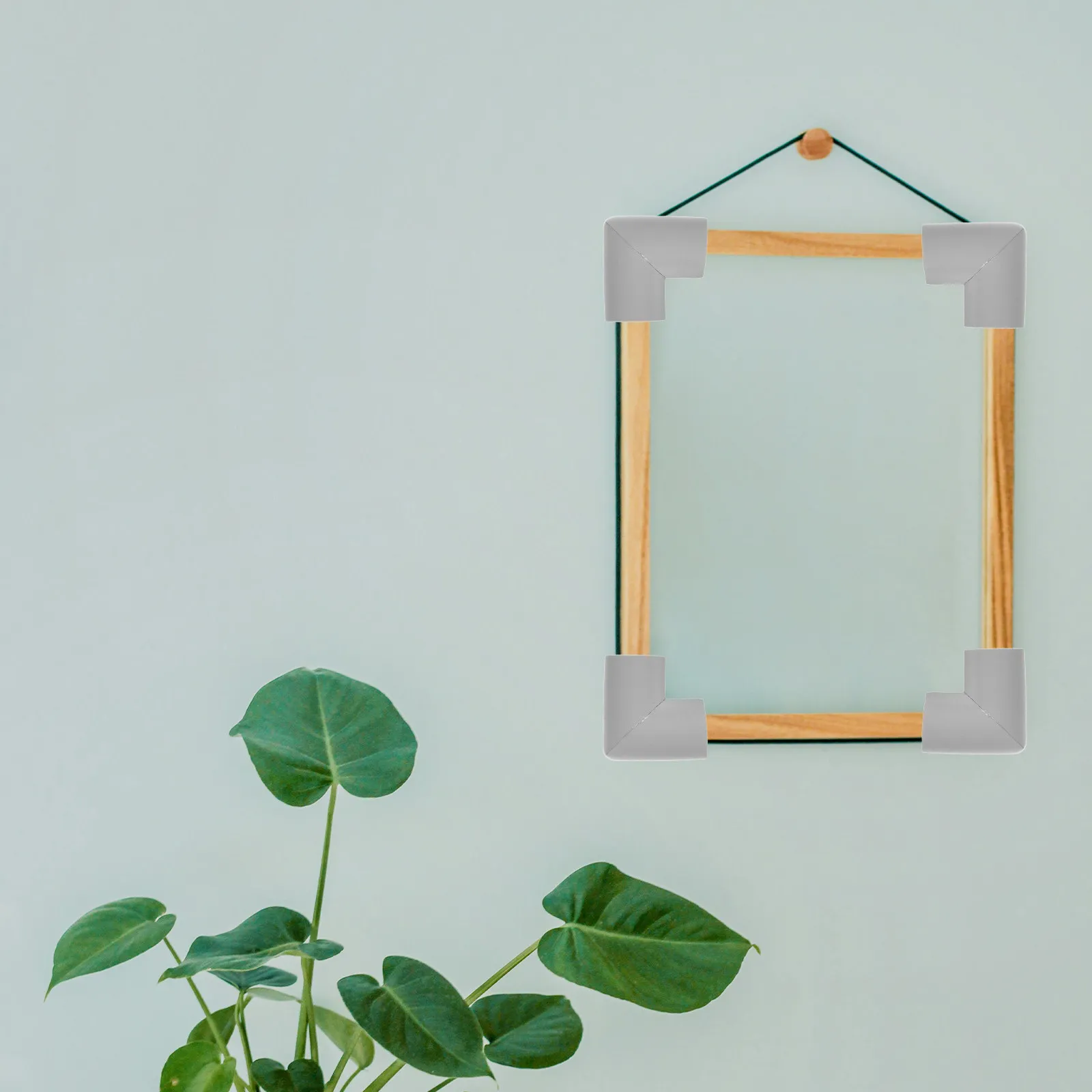 

24Pcs Frame Corner Protectors Packaging Edge Protectors Nbr Shock Absorbing Protective Corners Picture Frame Shipping