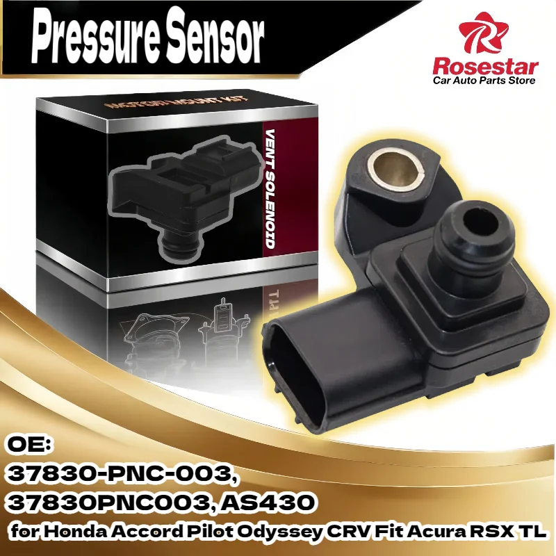 

Manifold MAP Pressure Sensor for Honda Accord CRV Fit for Honda Pilot Odyssey for Acura RSX TL 37830-PNC-003 37830PNC003
