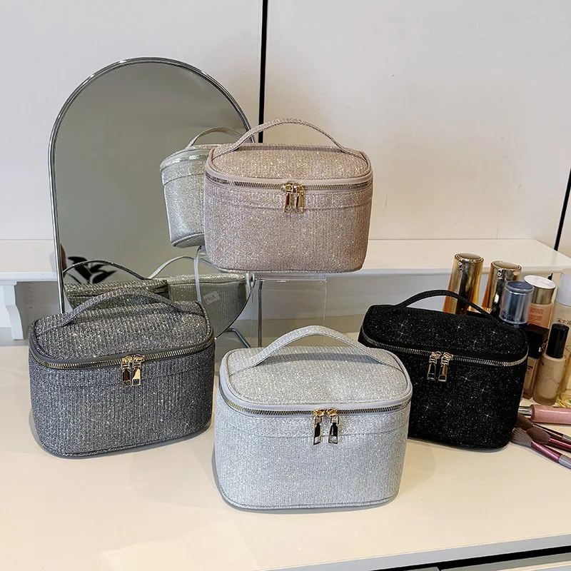 Neue Handtasche Große Kapazität frauen Einfache Vielseitige Tragbare Reisetaschen Elegante Mode Platz Wc Kosmetik Tasche Trend