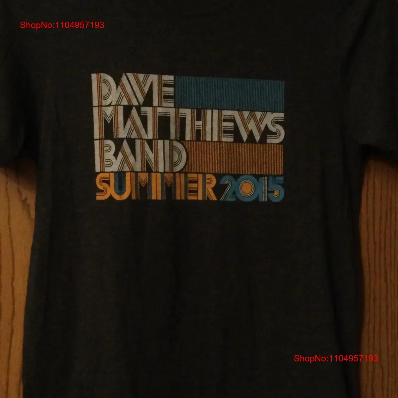 

Dave Matthews Band Summer 2015 Tour Серая футболка 2-сторонняя M Хлопковая винтажная стираная универсальная дышащая слегка мужская футболка