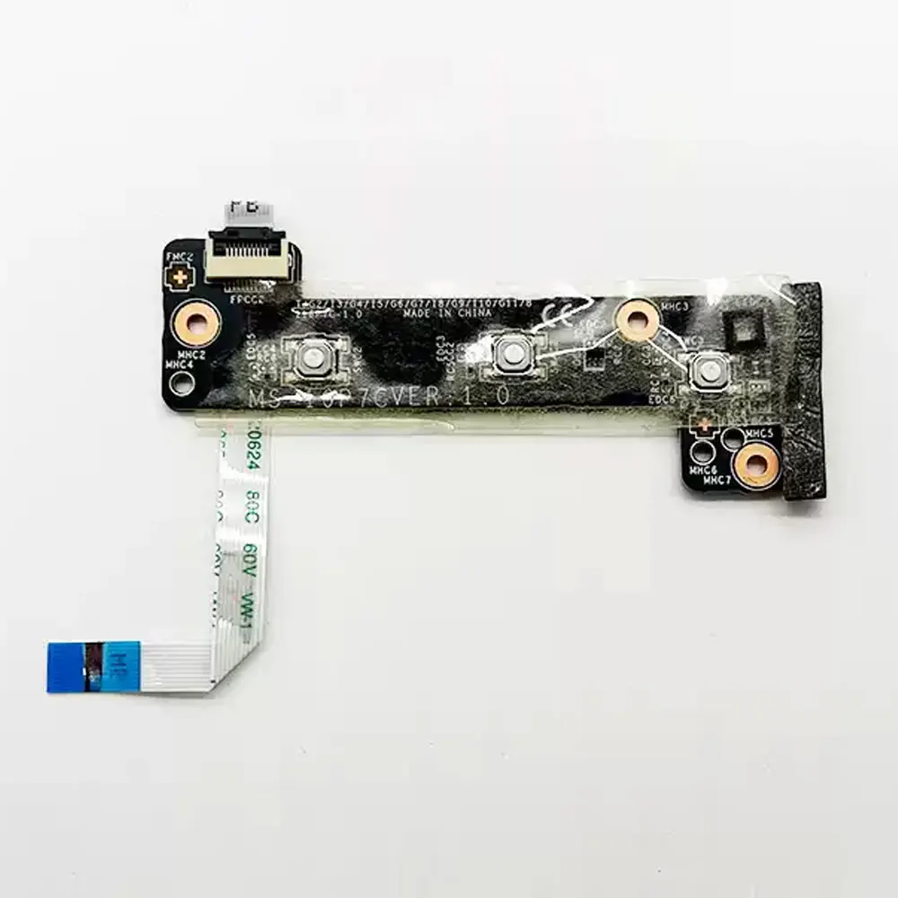 For MSI GE63 GL63 GP63 MS-16P1 MS-16P4 MS-16P5 MS-16P6 MS-16P7 Laptop Switch Power Button Board with Cable Repairing Accessories