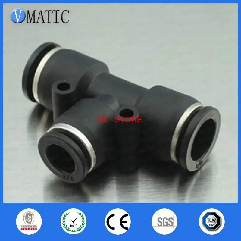 ‌Industrial AB Dispensing 3-Way Valve | 5-Pcs POM Tee Connectors for Epoxy Mixing & Dual-Cartridge Systems‌