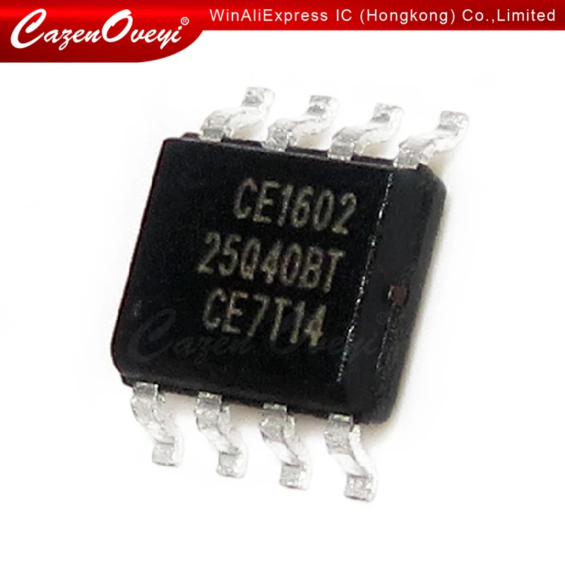 5pcs/lot GD25Q40BTIG GD25Q40BT GD25Q40 25Q40BT 25Q40T SOP-8 In Stock