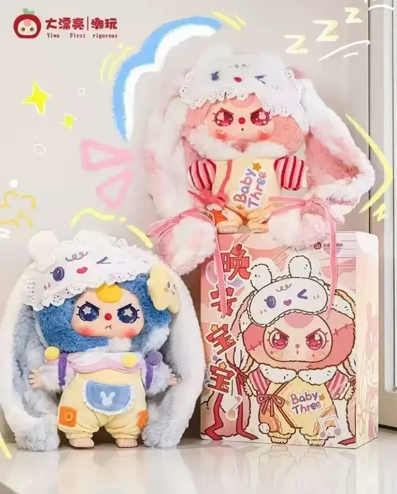 100% оригинал Baby Three Ai 800% Bliand Box Can Tell A Story In English Limited Kawaii Фигурка Большая виниловая кукла Детский подарок