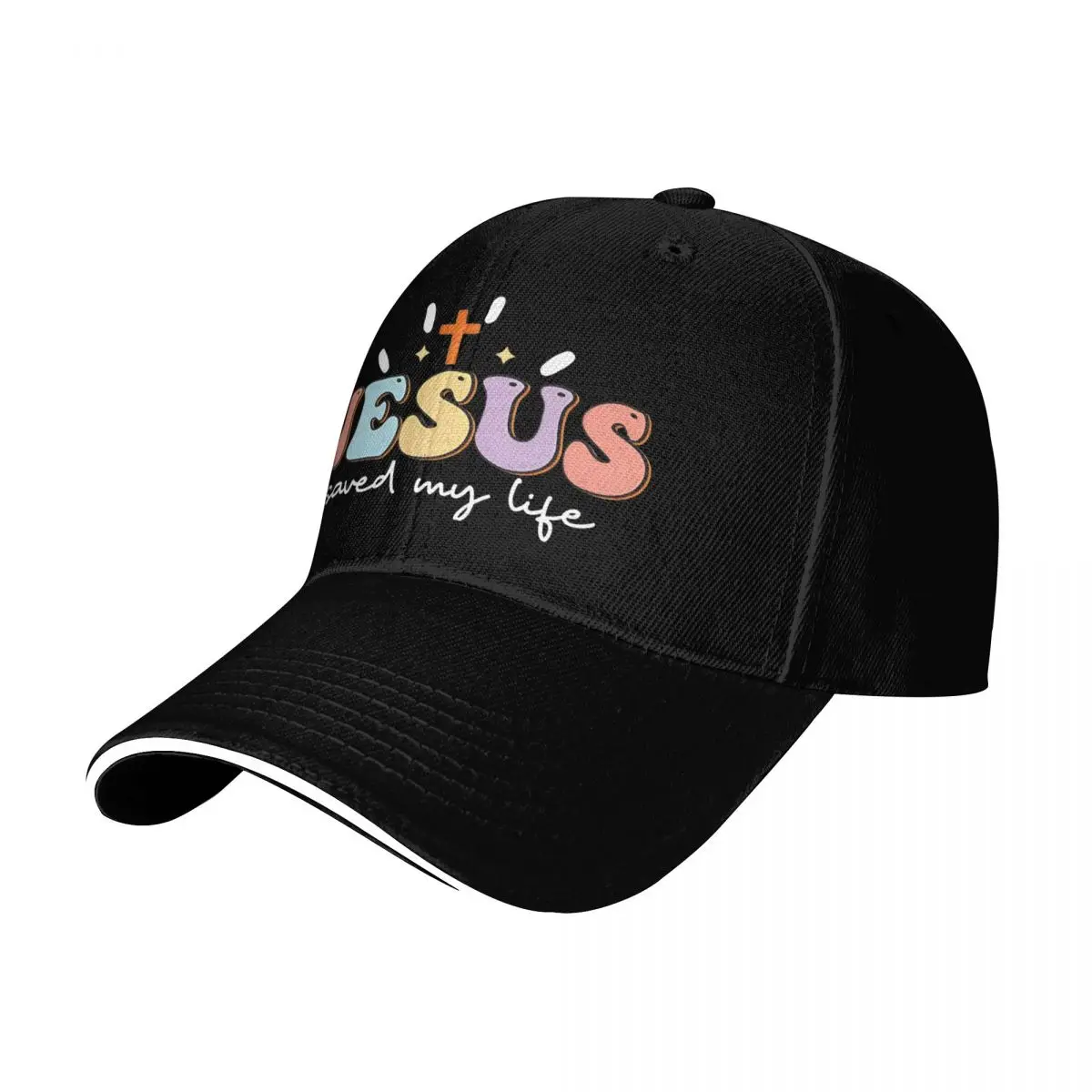 Leisure Jesus Saved My Life Baseball Caps for Men Women Trucker Hat Cute Logo Formal Golf Sun Hats