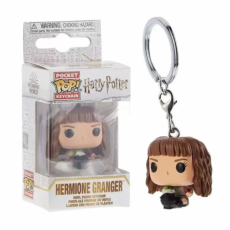 New Arrival FUNKO POP Pocket Keychain Hermione with Potions Action Figure Toys for Decoration