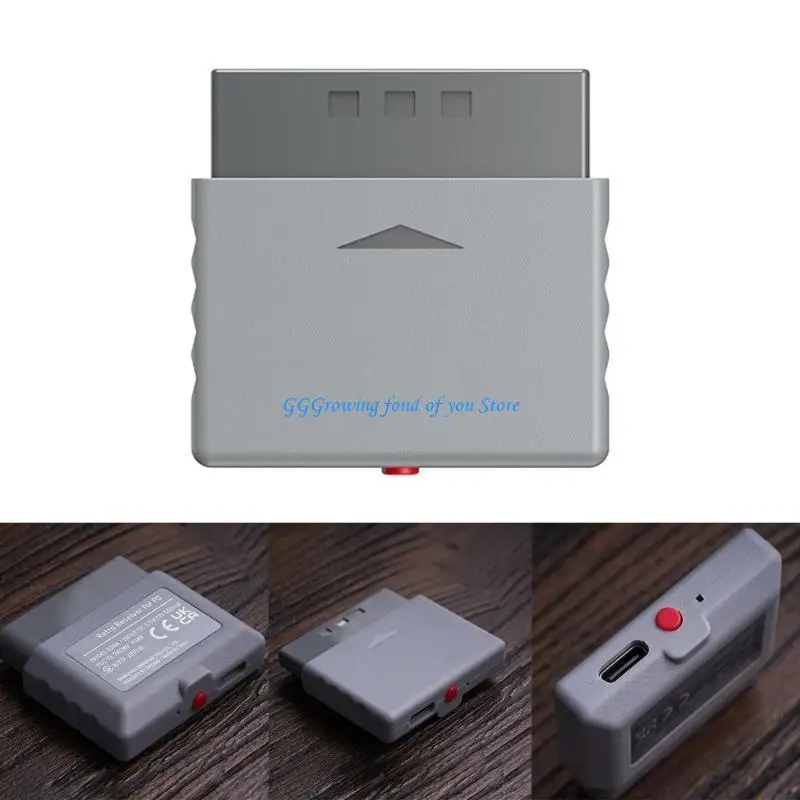 

H9EB Retro Receiver Blue tooth Gaming Receiver ABS for an Immersive Gaming Experience