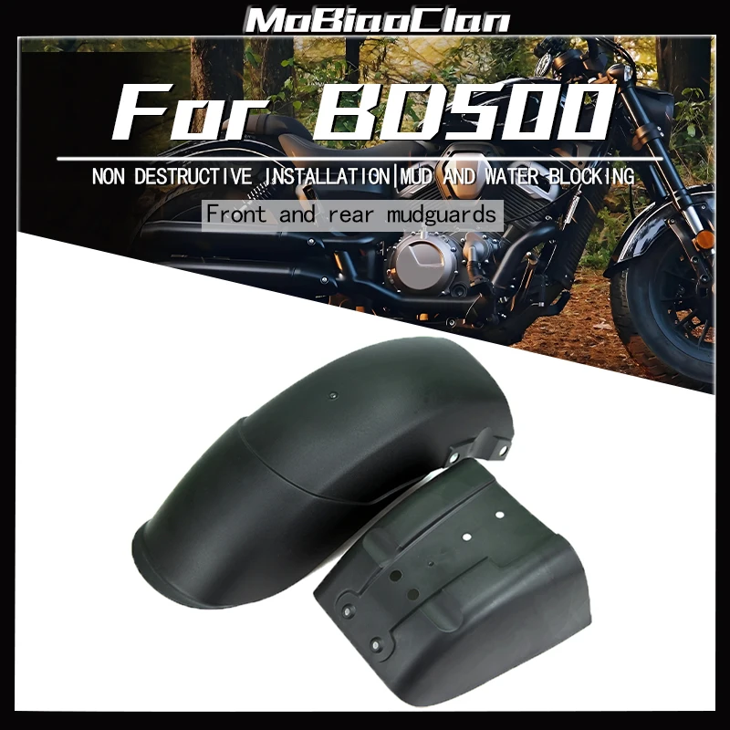 

For BENDA BD500 BD 500 450 BD450 Jingira 450 Motorcycle Extender Front and after Rear Fender Mudguard Splash Guard Accessories