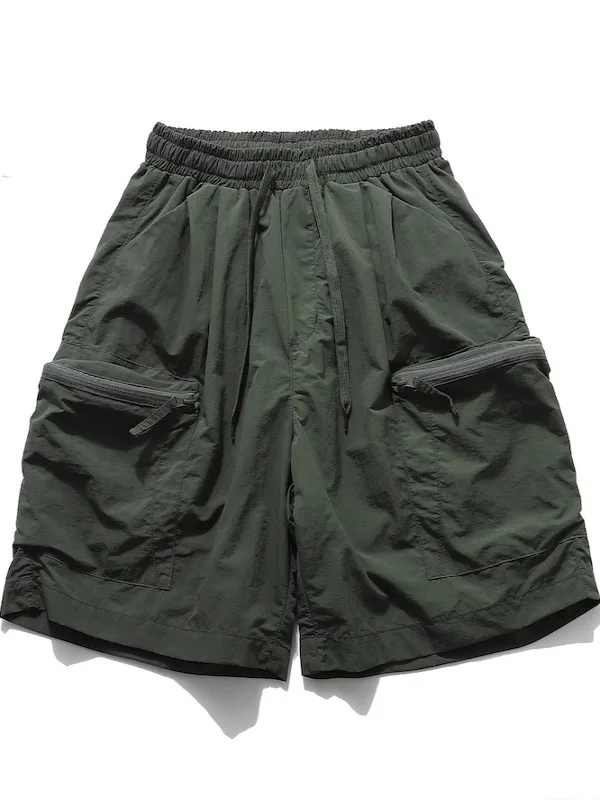 

Loose Fit Casual Shorts Unisex Summer Outdoor Cotton Straight Leg Short Pants City Walk Leisure Fashion Trendy Brand