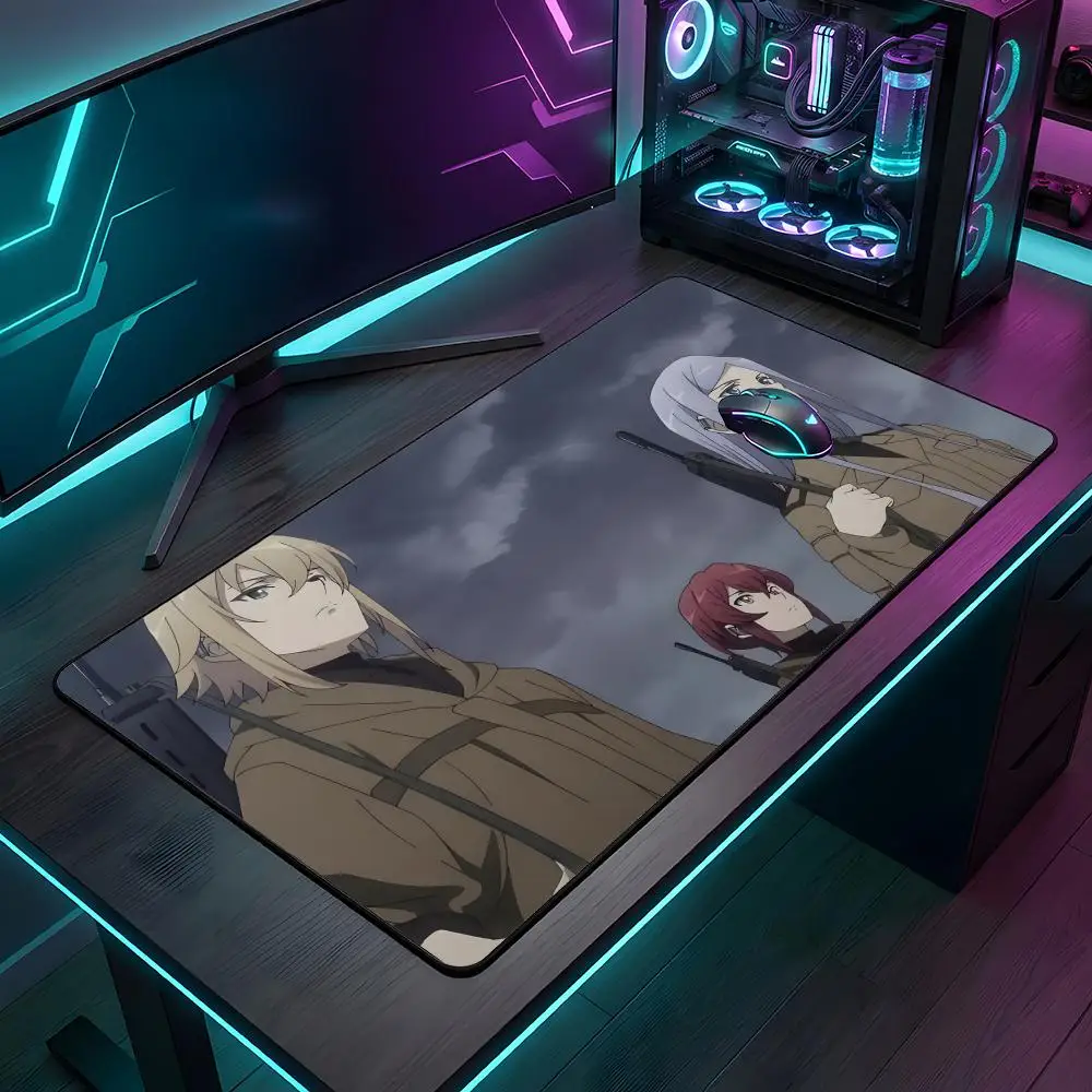 

Sci-Fi War Drama Eighty Six 86 Mouse Pad Mousepad Large Gaming LockEdge Thickened Computer Keyboard Table Desk Mat