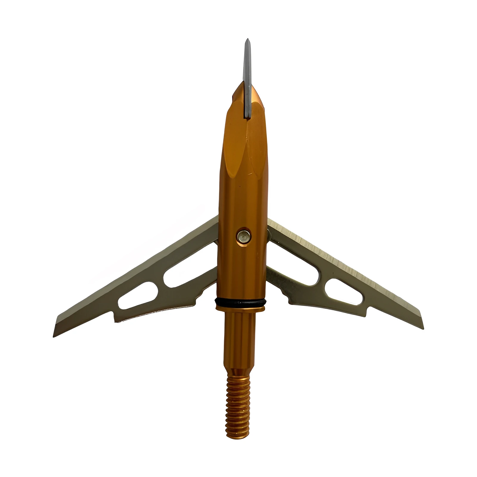 6/12/24Pcs 100Grain Stainless Steel Blade Broadhead Arrowhead 2 Blades Arrow Tips Hunting Tradition Compound Recurve Bow Points