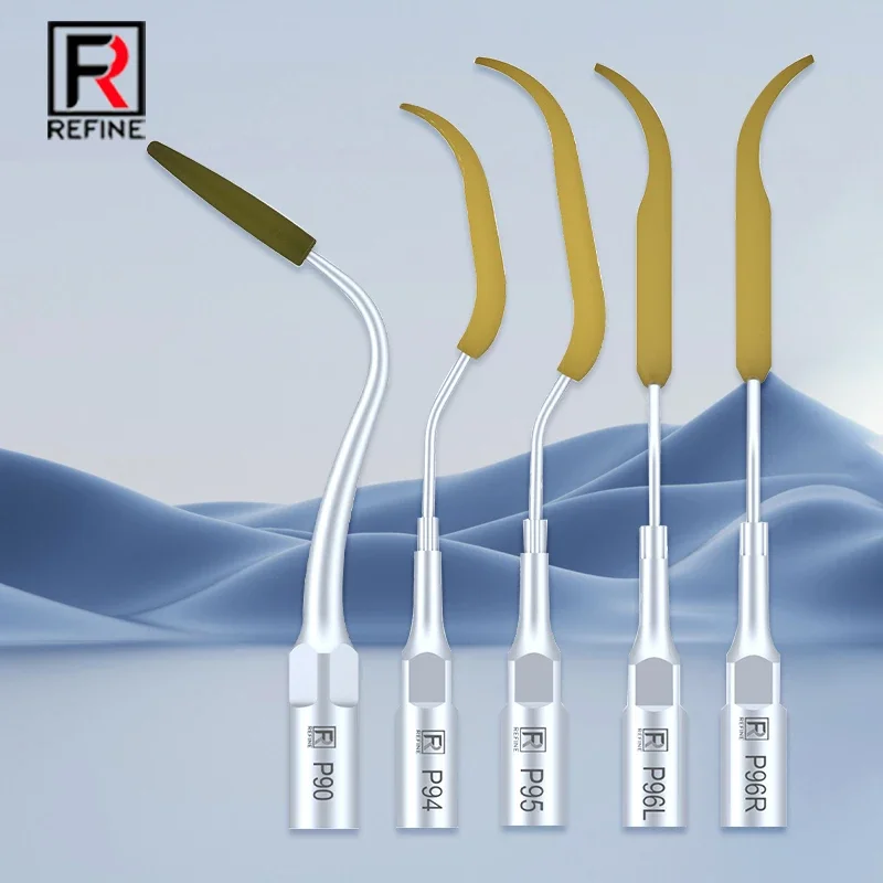 

Compatible P90 P94 P95 P96L P96R Scaling Tip Inserts Refine EMS Mectron Scalers Provide Precise Debridement Dental Accessories