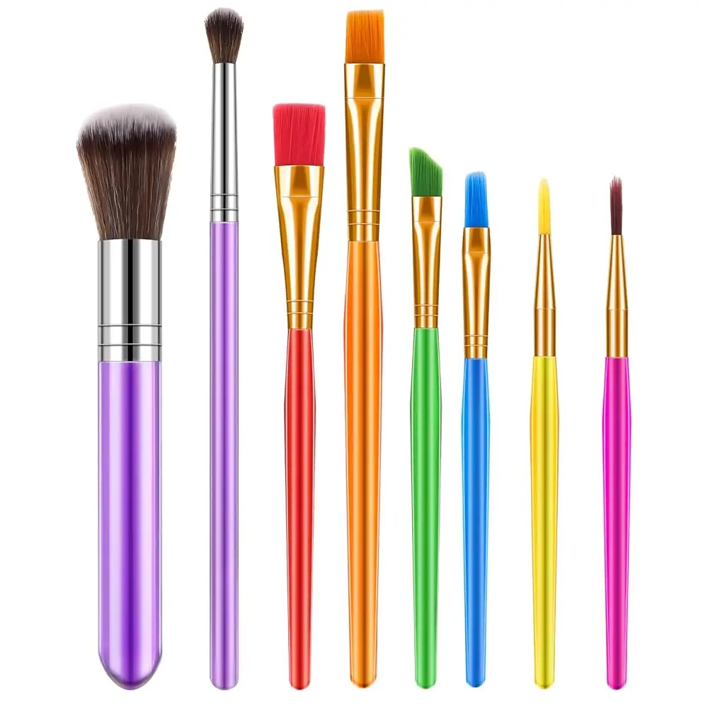 

8 Pieces Cake Decorating Brushes Tools Set Cake Baking Brush Food Paint Brush Fondant Gum Paste Sugar Cookie Decorating Tools