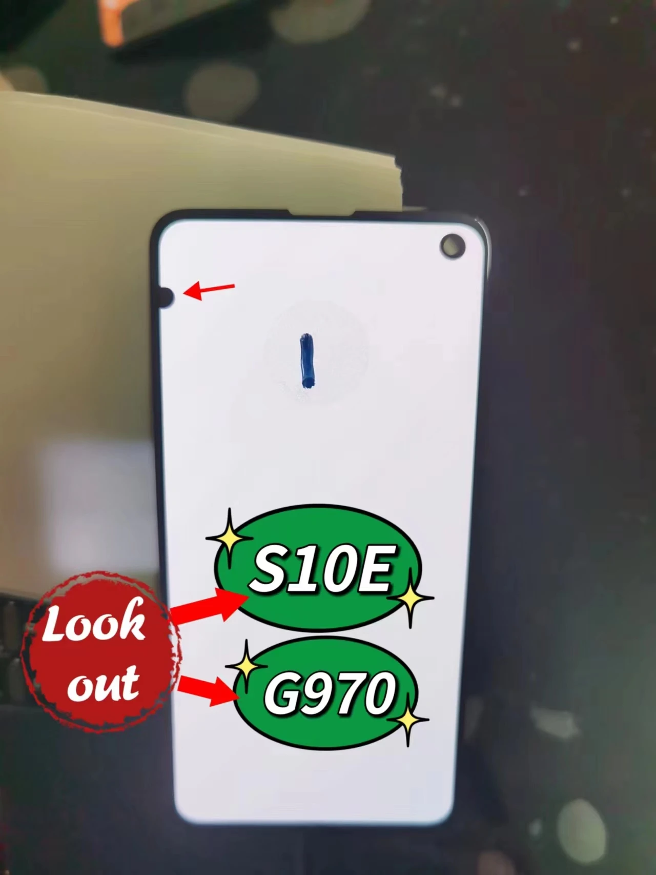 Amoled Display With For SAMSUNG Galaxy S10E G970F G970U G970N G970FD LCD Touch Screen Repair Parts