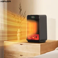 Mini Calefactor con Efecto Llama 3D 1,000 W - 28.52 € Mini Calefactor con Efecto Llama 3D 1,000 W