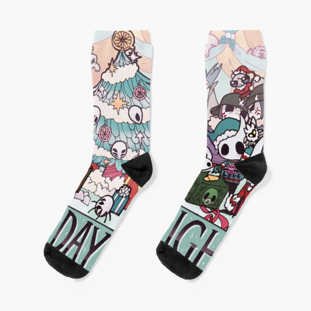 

Hollow Knight Game - Happy Holiday Christmas Socks Men Gift Happy Socks