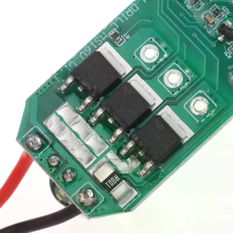 16.8V Lithium Drill Control Board + Switch Assembly 18V Brushless Drill Circuit Board Switch 07115