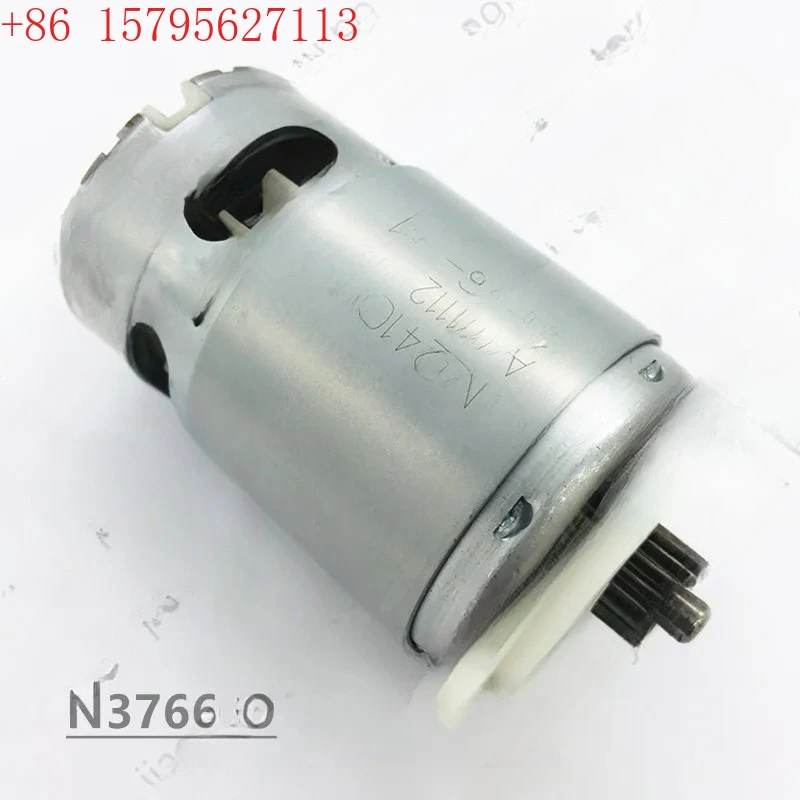 Металлический двигатель постоянного тока 18 В N376649, 18 зубьев для DEWALT DCD776, аккумуляторная дрель, отвертка, аксессуар для электроинструментов