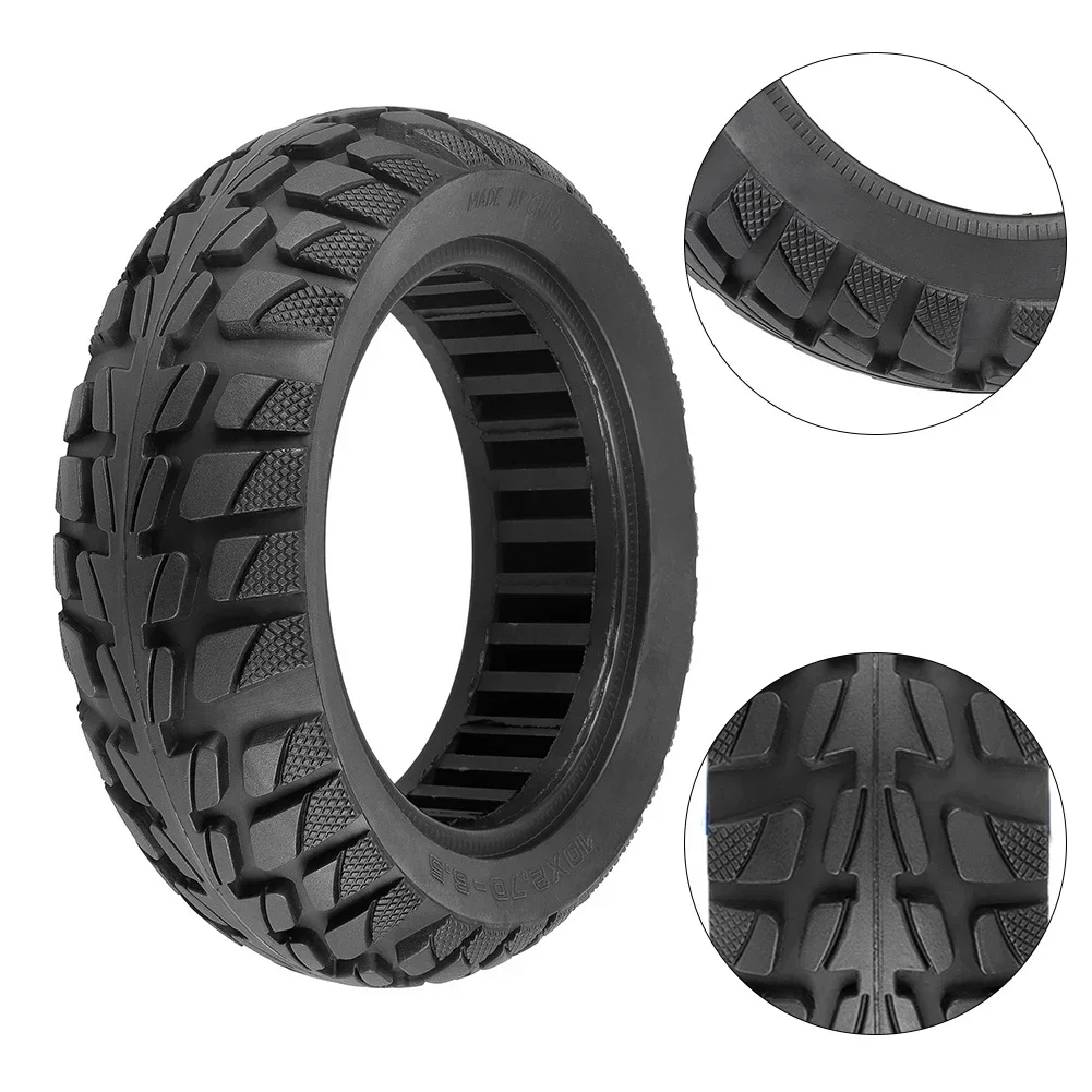 

10inch 10x2.70-6.5 Electric Scooter Solid Tire Explosion-Proof Tubeless Tires Rubber Tyre Electric Scooter Accessories