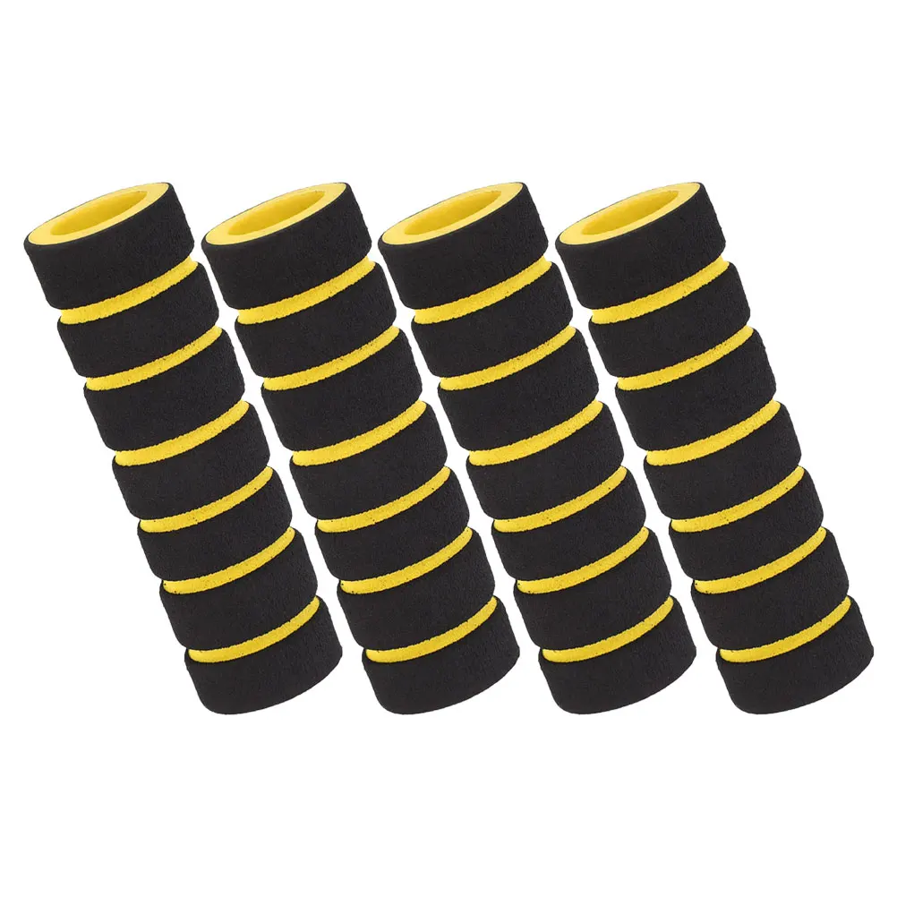 

4 Pcs Sponge Grip Cover Bike Bar Wrap Tape Jewelry Sleeve Adjustable Kayak Paddle