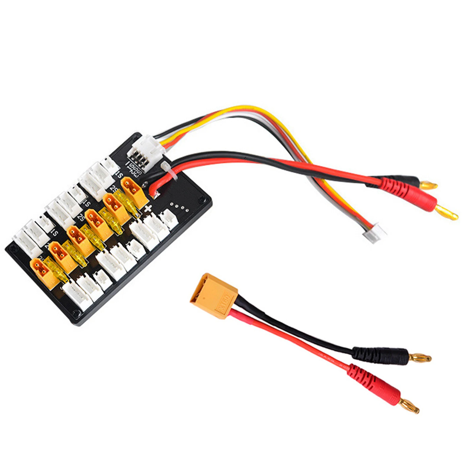 18AWG Silicon Cable 1S-3S XT30 Charging Board Plug Parallel Board For IMAX B6 B6AC Quick Charger RC Models Accessories