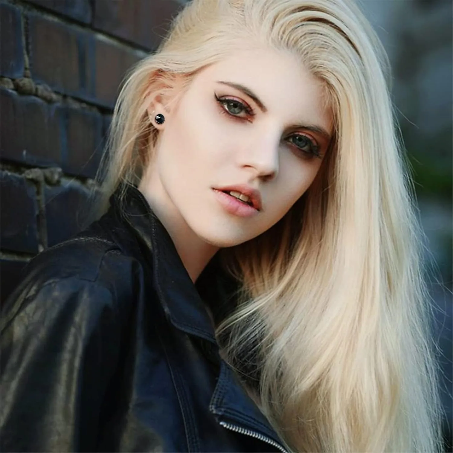 9 أزواج من الأقراط المصنوعة من الفولاذ المقاوم للصدأ للرجال والنساء أقراط مستديرة الغشاش المكونات مقاييس الأذن نفق أقراط رجالي