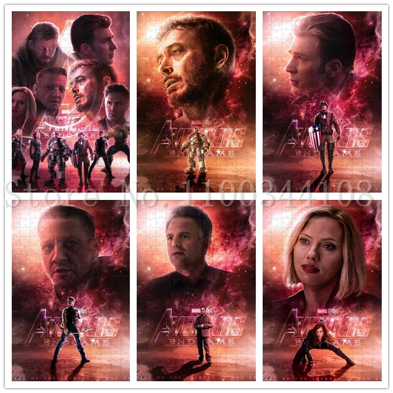 ディズニー アベンジャーズ スーパーヒーローズ パズル アイアンマン キャプテン アメリカ ジグソーパズル 大人用 ストレス解消ゲーム おもちゃ