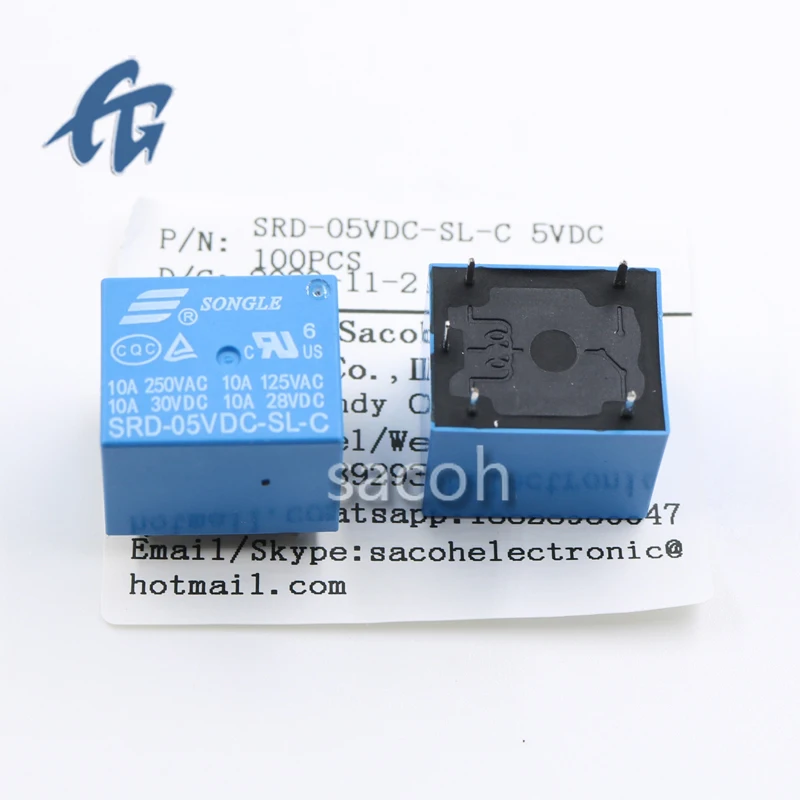 (SACOH Electronic Components)SRD-05VDC-SL-C 20Pcs 100% Brand New Original In Stock