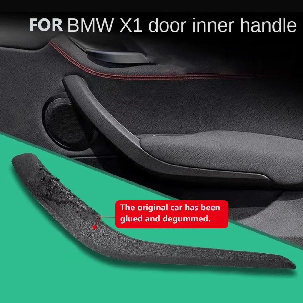 

4Pcs Interior Door Inner Panel Handle Pull Trim Cover Car Accessories For BMW X1 E84 X1 23d/25i/16d/16i/18d/20i 2010-2016