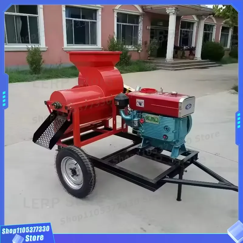 Automatic Corn Sheller Machine Small Farm Household Grain Thresher Efficient Manual Maize Peeler Tool for Home Use