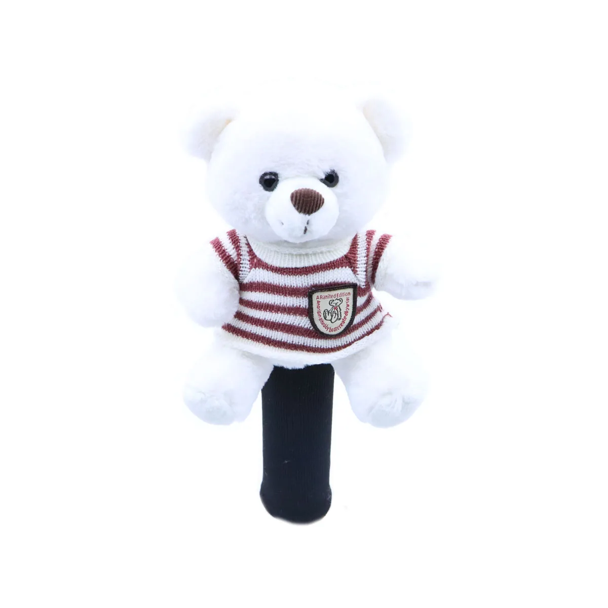 Cute Bear Golf Headcover for Driver Fairway Hybrid Universal Protective Sleeve Cute Guard Anti Scratch Golf Club Head Cover Gift