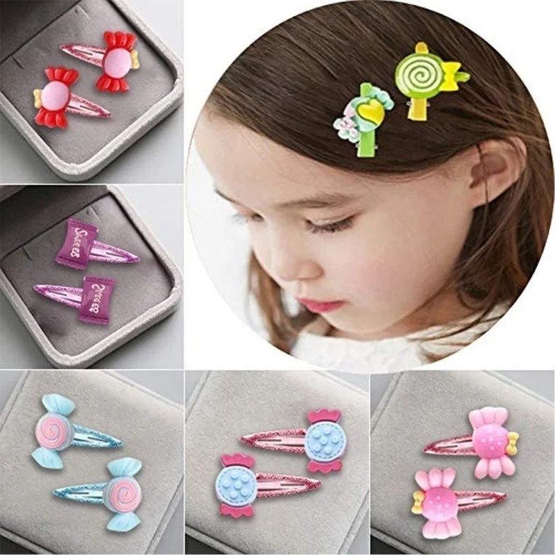 50Pcs Mix Design Candy Sweets Flatback Resin Cabochons for Kids Embellishments DIY Arts Scrapbooking Crafts