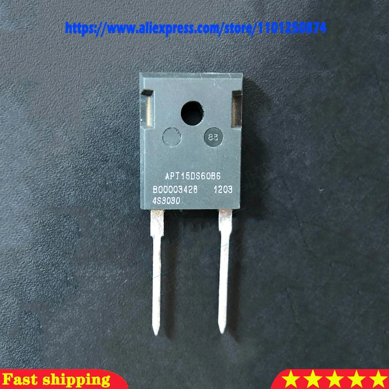 1PCS APT15DQ60BG APT15DS60BG APT15DQ60B APT15D60B TO247  original In Stock