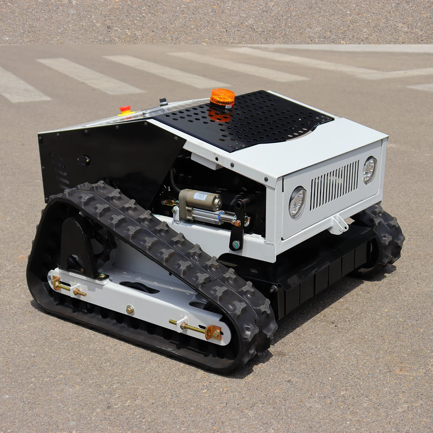 送料無料！ リモコン式家庭用芝刈り機、ミニスマートロボット芝刈り機、ゼロターン設計、550mm刈幅、トラック式