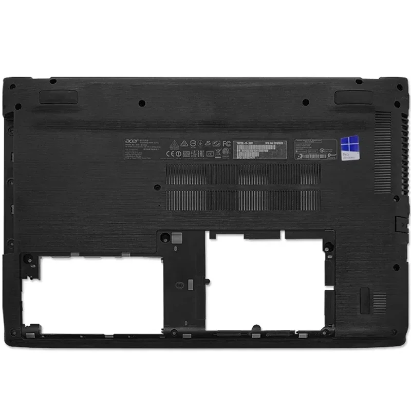 Imagem -05 - para Acer Aspire E5575 E5-575g E5-523 E5-553 E5-576 Portátil Lcd Capa Traseira Moldura Frontal Superior Apoio para as Mãos Case Inferior Teclado Novo