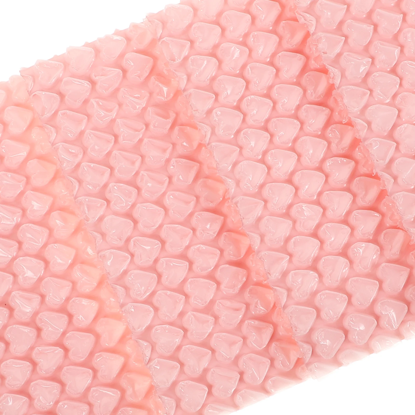 50Pcs Heart Bubble Mailers Reliable Protective for Trinkets Mailing Small Business Shockproof Bubble Sleeves Shipping Envelope