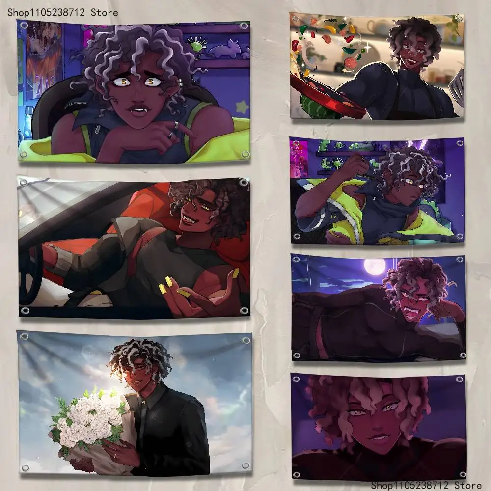 

Micah Yujin E-ERROR143 Flag Tapestry Banner For Bedroom Outdoor Living Room Restaurant Bar Wall Decor Party