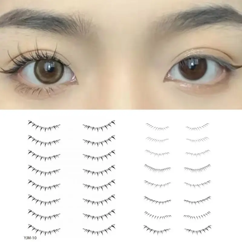 

8 Pairs Lower Eyelash Stickers Tattoo Simulation False Eyelashes Natural Waterproof Eye Beauty Tools Eyelash Tattoo Stickers