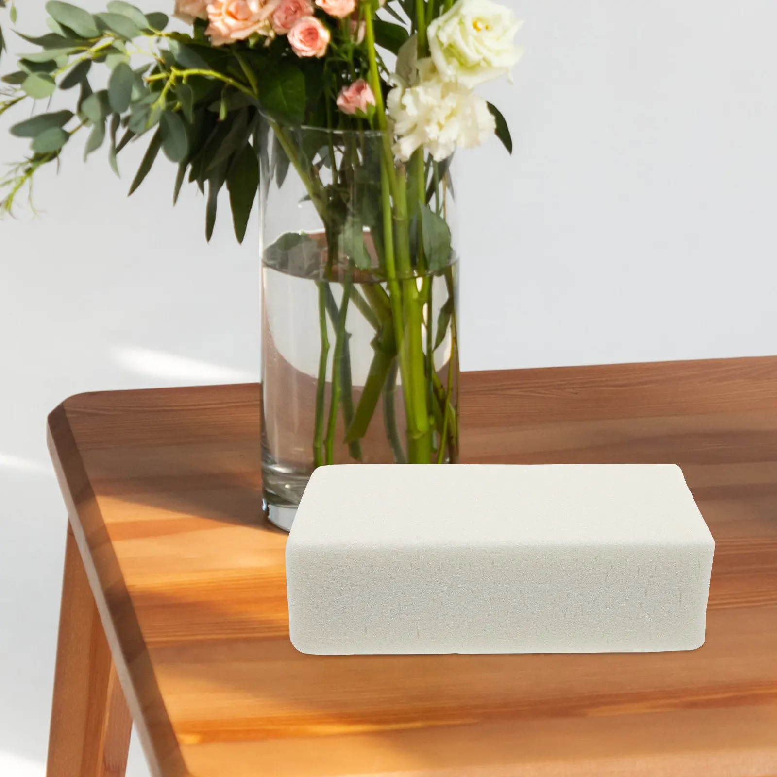 

Набор из 5 белых блоков флористической пены для цветов, впитывающей воду, для аранжировки и поддержания формы цветов